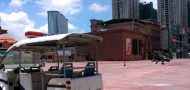 The car park in which the gun fight took place, courtesy of Nanfang Daily