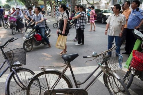 nanjing block traffic exam 