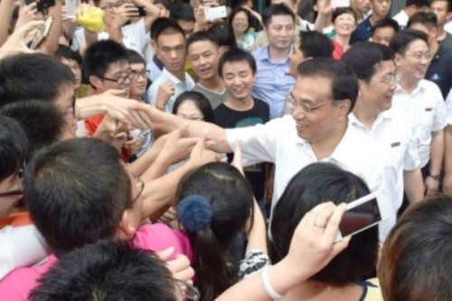 li keqiang rock star chinese premier