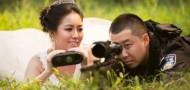 swat police wedding photos chongqing propaganda