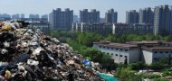 shijiazhuang garbage pile hubei pollution